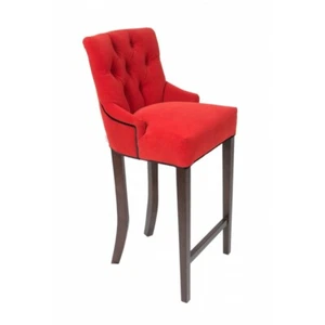 Barhocker Barstuhl 2er Set Stoff Design Barstühle Bar Hocker Tresen Stühle Samt - Afbeelding 1 van 12