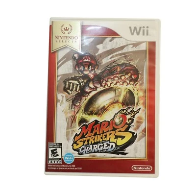 Mario Strikers Charged (Nintendo Wii, 2007) CIB with manual TESTED - Image 1 of 3