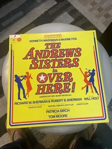 The Andrews Sisters Over Here Soundtrack Musical LP Vinyl 1974 Used Condition - Picture 1 of 7