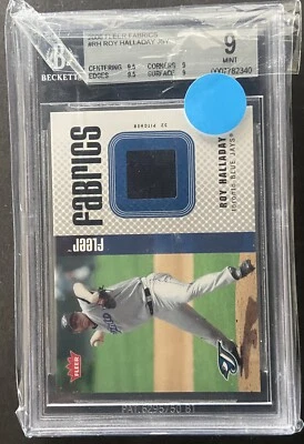 Telas Fleer Roy Halladay ff-rh GRADUADAS BECKETT 9 COMO NUEVAS🔥🔥🔥🔥 Foto 1 de 2