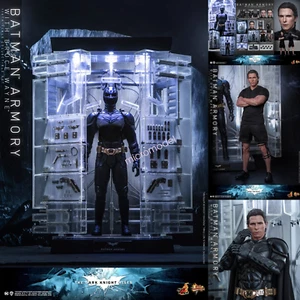 Hot Toys MMS702 Batman The Dark Knight Rises Batman Armory with Bruce Wayne Toy - Picture 1 of 14
