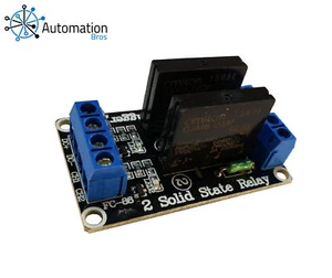 AC Solid State Relay - 2 Channel - High Trigger - Picture 1 of 3
