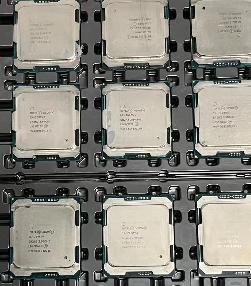 Intel Xeon E5-2690 V4 14 core 135W 2.60GHz 35MB LGA-2011-3 CPU processor - Image 1 of 1