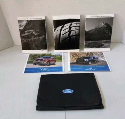 2021 Ford F150 Supplemental Owners Manual Set And Case OEM Free Shipping  - Image 1 of 4