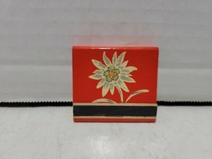 Vintage Swiss Chalet Bismarck Chicago Hotel Matchbook Partially Full - Picture 1 of 4