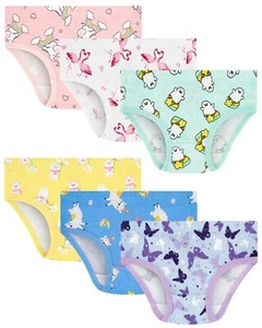 Butterfly Underwear for Little Girls Organic Cotton Panties 4T Toddler Comfy ... - Picture 1 of 7