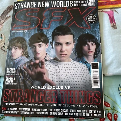 SFX UK magazine issue 352  May 2022 Stranger Things - Plus Stickers & Poster - Image 1 of 3