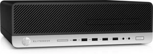 HP EliteDesk 800 G4 SFF i5-8500 8GB 1TB NVMe SSD Windows 11 Pro Gut H23 - Bild 1 von 2