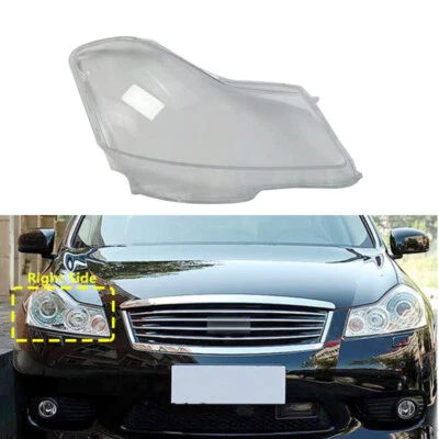 Cubierta de lente de faro derecho carcasa tapa pegamento para Infiniti M35 M45 2006-2009 Foto 1 de 4