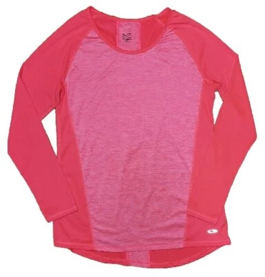 Camisa atlética de manga larga rosa neón mediana C9 By Champion para mujer Foto 1 de 2