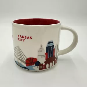 Tazza caffè Starbucks You Are Here Collection KANSAS CITY da collezione 14 fl oz - Foto 1 di 8