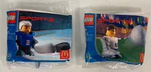 Lot of 2 2004 McDonalds Happy Meal Toy Lego Sports 1 & 5 Sealed - Picture 1 of 10