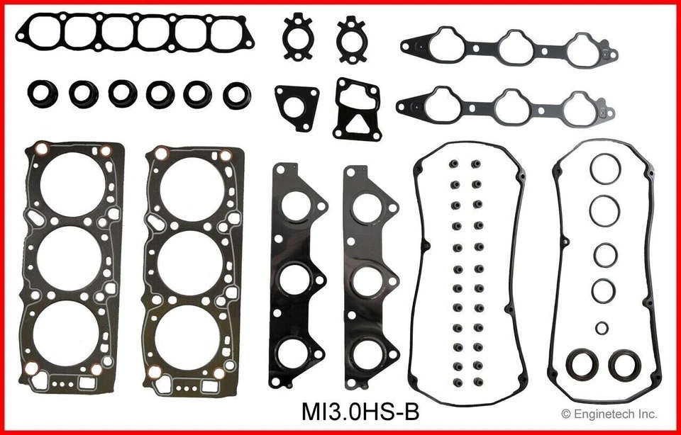 Juego de juntas de culata para Mitsubishi Montero Sport 3.0 SOHC V6 1995-1998 6G72 Foto 1 de 1