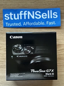 Canon PowerShot G7 X Mark III 20.1 MP 4K Camera| Silver| NEW | In-Hand Fast Ship - Picture 1 of 8