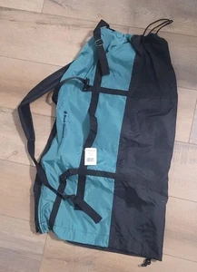 NEW Black Diamond Super Slacker Rope Bag Blue/Green Black  - Picture 1 of 4