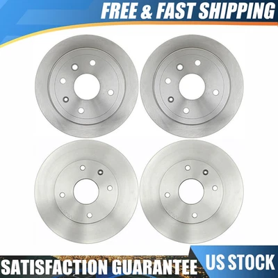 Rotor de freno delantero trasero Raybestos 4 piezas para Chevrolet Optra 2004 2005 2006 2007 Foto 1 de 4