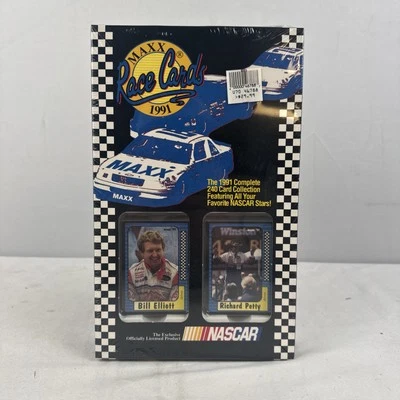 Maxx Race Cards 1991 Factory Sealed Complete 240 Card Collection NASCAR Official - Image 1 of 2