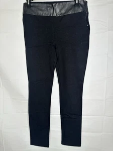 Ci Sono Pants women’s Size  Large Black Stretch Waist - Picture 1 of 10