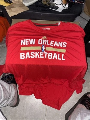 Camisa de tiro 2015 Nueva Orleans rara manga larga 3xlt roja Foto 1 de 4