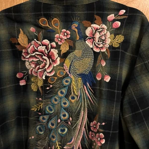 Johnny Was Quito Plaid Shirt Jacket Size Small Beautiful condition - Picture 1 of 11