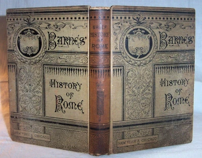 1885 History of Ancient Rome ; Julius Caesar Roman Empire Customs Punic Wars - Image 1 of 4