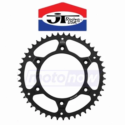 JT Sprockets Self-Cleaning Steel Rear Sprocket for 2002-2021 Honda CRF450R le - Imagem 1 de 4