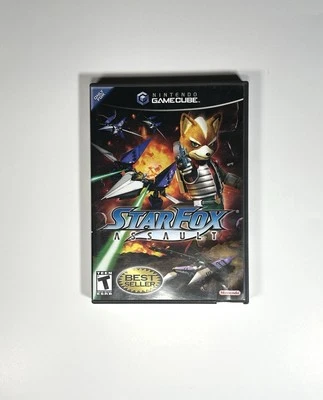 Star Fox: Assault (GameCube, 2005) w/ Insert - Black Label Tested Working - Image 1 of 4