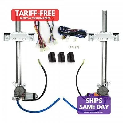 Auto-Loc AUTPW55033, Power Window Kit With Switches Performance Racing Parts Foto 1 de 4