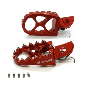 Opened Package Return MOJO Beta Foot Pegs | MOJO-BET-FP2-RED - Picture 1 of 1