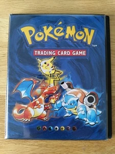Pokemon Original Trading Card Album Folder 1999 WOTC Binder Tcg 90s Cards - Picture 1 of 16
