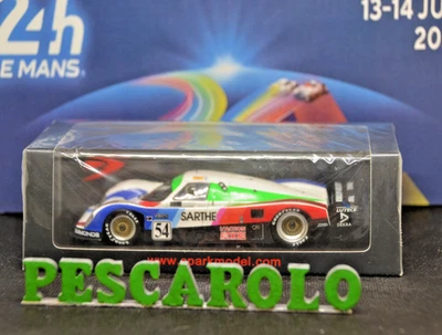 Spark 1:43 Cougar C28LM   H.Pescarolo 24h Le Mans 1992   89VP2 - Photo 1/4