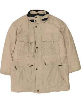 Chaqueta acolchada para hombre C&A IT 58 4XL beige poliéster CE01 Foto 1 de 3