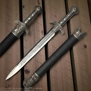 Espada Corta Hoplita Infantería Espartana Daga Claymore Tradición Templaria Escocesa - Imagen 1 de 1