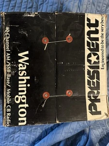 vintage uniden president washington cb radio completely restored and serviced - Zdjęcie 1 z 15