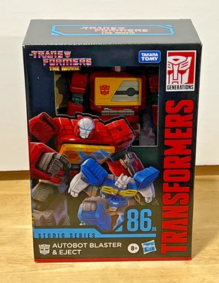 Transformers the Movie Studio Series 86 #25 Voyager Autobot Blaster & Eject NIP - Image 1 of 2