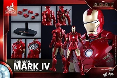Figura de acción limitada Hot Toys Iron Man2 Mark 4 Shanghai Disneyland Marvel Foto 1 de 4