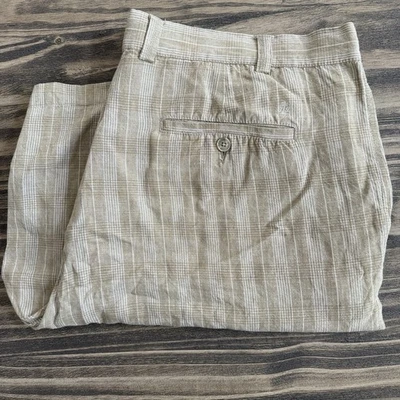 Мужские льняные шорты Tommy Bahama 42 б/у в отличном состоянии - Изображение 1 из 4