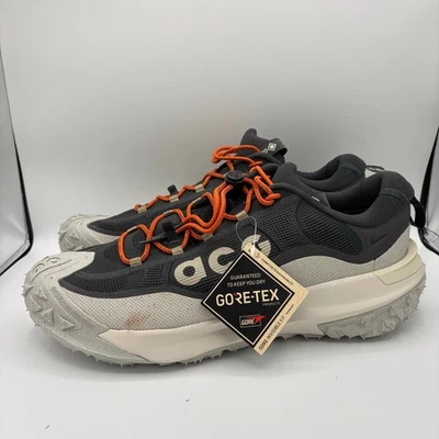 Nike ACG Mountain Fly 2 Low GORE-TEX Shoes Mens Size 14 Dark Smoke Grey - Image 1 of 4