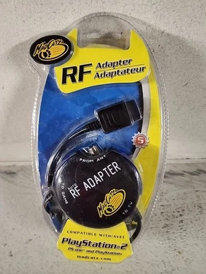 Adaptador MadCatz Playstation 2 PS2 One RF conmutación automática conexión coaxial nuevo Foto 1 de 2