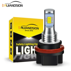 HS5 3570 2 LED Bulb Motorcycle Headlight Go Kart Day Driving Light 10-30V White - Picture 1 of 10