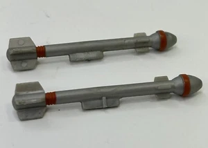 GI Joe 2003 Air Assault Missile Rocket Part Lot of 2 - Picture 1 of 1