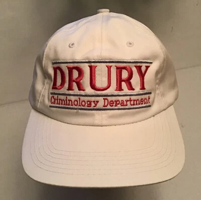 Vintage HTFGame Russell Athletic Drury University Criminology Dept.Snapback Hat - Image 1 of 4
