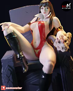 Kit impreso en 3D Vampirella sin pintar/sin montar - Imagen 1 de 21