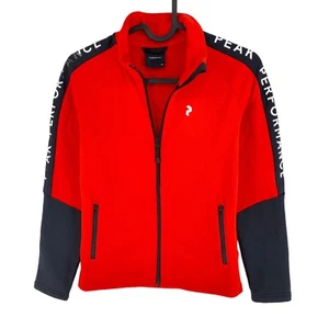 Peak Performance Junior Red Rider Zip Jacket Size 150 cm - Picture 1 of 10