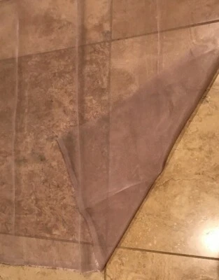 Fabric Sheer Organza Lavender 28 in L X 56 in W Synthetic Weave Ultra Sheer - Image 1 of 4