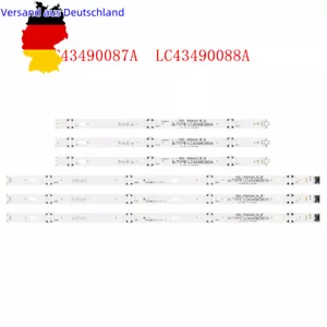 KIT TIRAS LED Para LG 43UJ630V 43UJ634V 43UJ635V 43UJ651V 43UJ670V 43UJ701V - Imagen 1 de 4