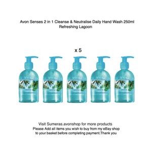 AVON Sensi Tägliche Reinigung & Neutralisierung Händewäsche Lagunenseife ~250ml - Bild 1 von 3