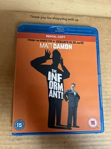 The Informant! Rare UK Reg Free Blu-ray Matt Damon Steven Soderburgh - Picture 1 of 4