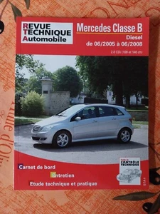 Revue technique MERCEDES B 180 200 CDI Type 245 Rta Mercedes Classe B 2005 2008  - Picture 1 of 14