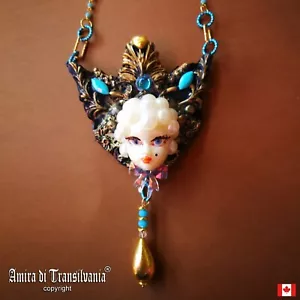 Luxury Necklace Magic Pendant Jewellery Art Deco Belle Epoque Baroque Marilyn - Picture 1 of 24